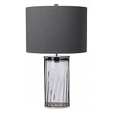 Настольная лампа декоративная elstead lighting reno qn-reno-smoke-pn